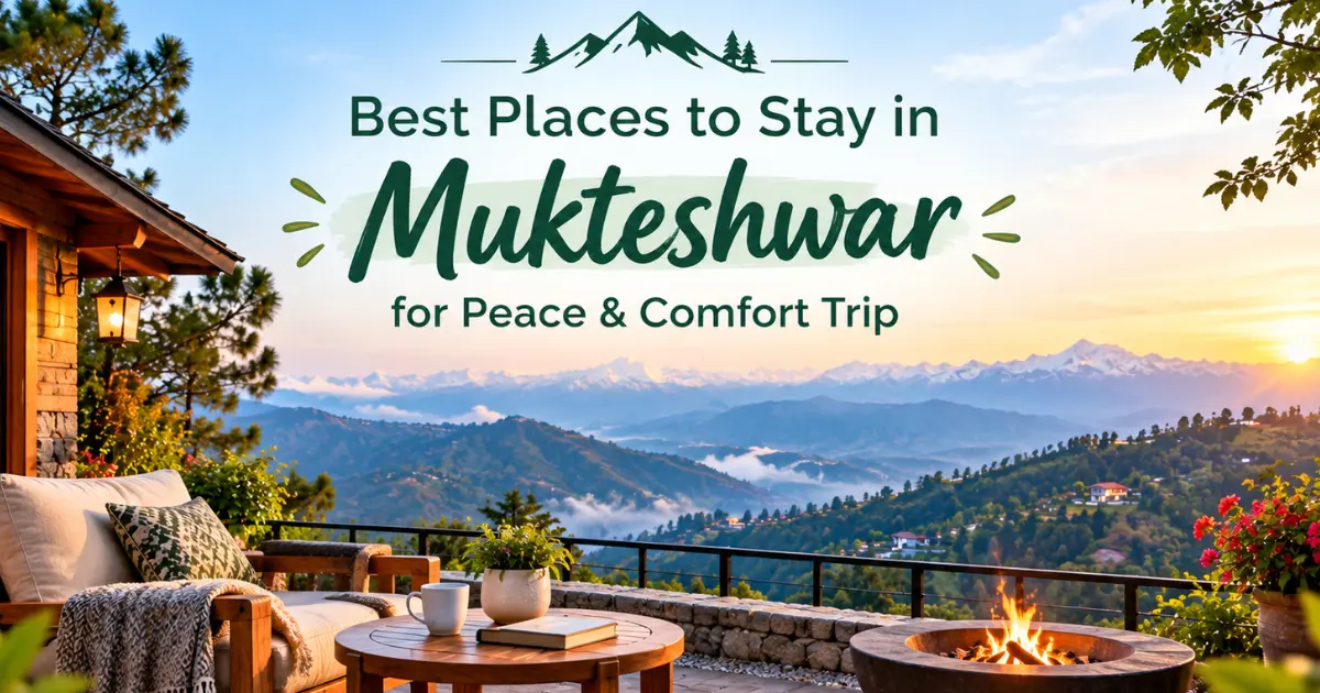 Best Places to Stay in Mukteshwar for Peace & Comfort Trip